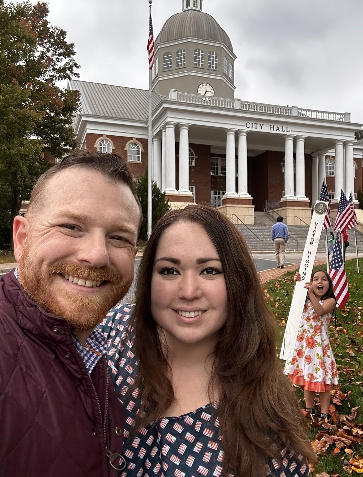 Céline and Chris Evans in Georgia